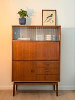 Mid-century  vintage secretairekast – MDK Belgium – jaren ’, Huis en Inrichting, Ophalen, Gebruikt