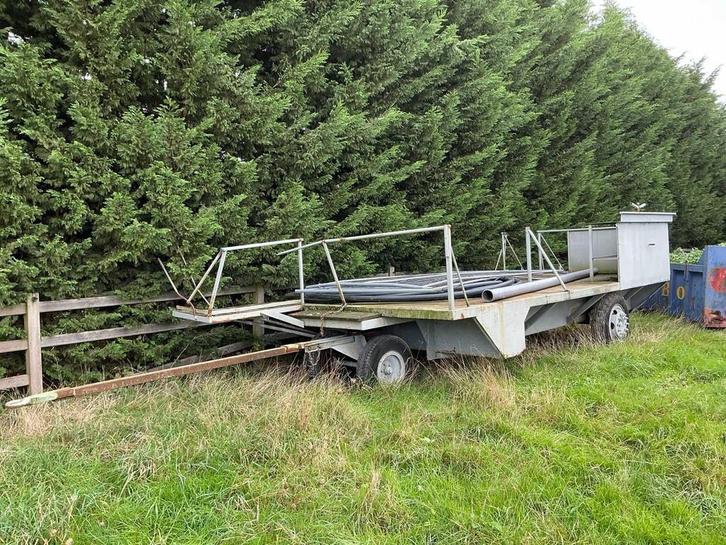 Aanhangwagen / Carnavalwagen, Auto diversen, Aanhangers en Bagagewagens, Gebruikt