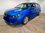 Peugeot 308 hdi 130pk virtuele cockpit euro6, Voorwielaandrijving, Stof, Blauw, BTW verrekenbaar