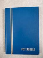 blauw postzegelalbum met 32 witte pagina's, als nieuw (leeg), Postzegels en Munten, Ophalen of Verzenden, Verzamelalbum