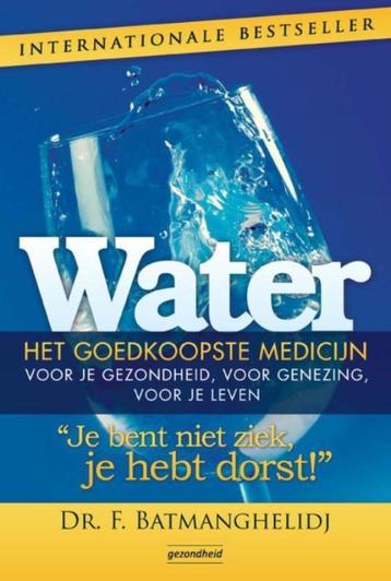 Water, het goedkoopste medicijn beschikbaar voor biedingen
