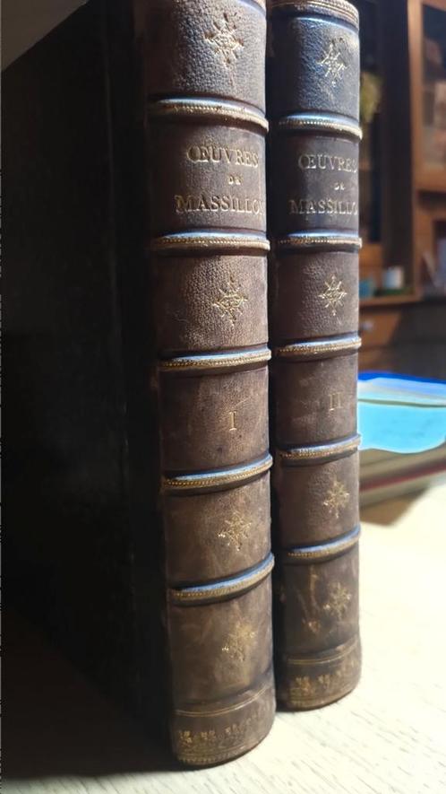 Oeuvres de Massillon, UITGAVE UIT 1833, Goede staat!, Antiek en Kunst, Antiek | Boeken en Manuscripten, Ophalen of Verzenden