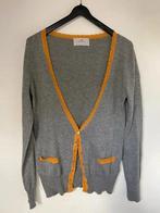 grijze cardigan dames Springfield (hartjes) medium, Maat 38/40 (M), Ophalen of Verzenden, Gedragen, Geel