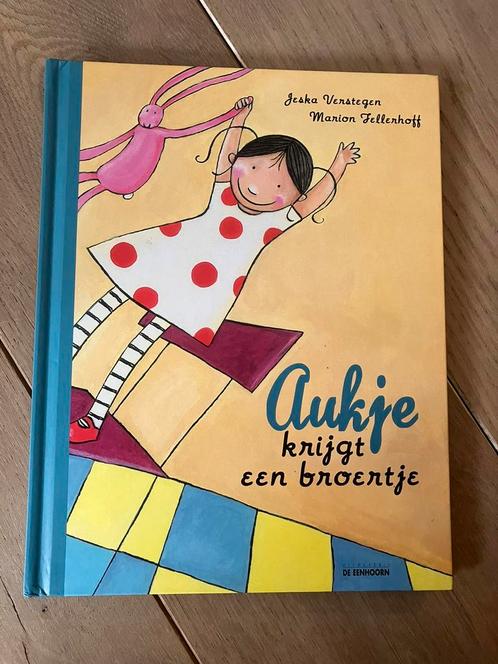 M. Fellerhoff - Aukje krijgt een broertje, Livres, Livres pour enfants | 4 ans et plus, Comme neuf, Fiction général, Garçon ou Fille