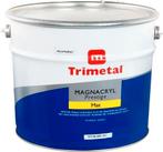 Trimetal magnacryl prestige mat 10l wit of aangekleurd, Nieuw, Verf, Wit, Ophalen