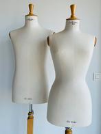 2 Tailors NY Pas/Etalagepoppen (m/v) op beukenhouten voet, Hobby en Vrije tijd, Naaien en Fournituren, Ophalen, Zo goed als nieuw