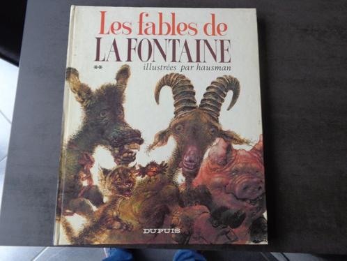 "Les fables de Lafontaine" illustrées par Hausman 1977, Livres, BD, Enlèvement