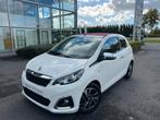 Peugeot 108 cabriolet 1.2 benzine, allure 11/2014, km 27.700, Auto's, Peugeot, Voorwielaandrijving, Stof, 1199 cc, Cabriolet