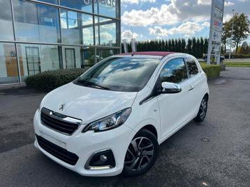 Peugeot 108 cabriolet 1.2 benzine, allure 11/2014, km 27.700 beschikbaar voor biedingen
