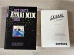 Atari ST midi boek en Cubase handleiding.