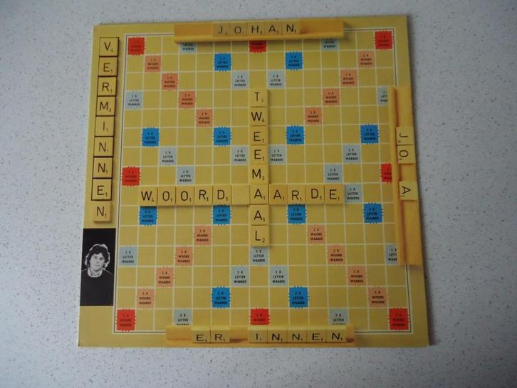 LP van "Johan Verminnen" Tweemaal Woordwaarde anno 1983., Cd's en Dvd's, Vinyl | Nederlandstalig, Zo goed als nieuw, Streekmuziek