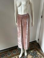 Masscob soepelvallende broek glad fluweel roze FR36, Kleding | Dames, Broeken en Pantalons