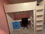 Hoogslaper met bureau,bureaustoel en kledingkast, Ophalen, Zo goed als nieuw, Hoogslaper