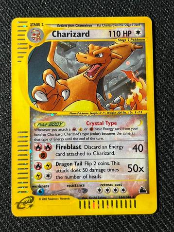 Crystal Charizard Skyridge Holo 146 beschikbaar voor biedingen