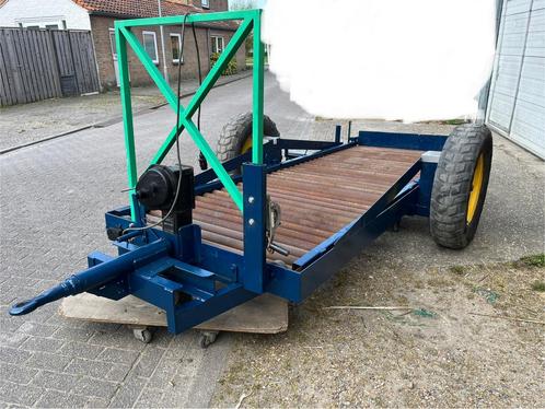 Dieplader kistenkar kar remorque heftruck minigraver tractor, Zakelijke goederen, Landbouw | Tractoren, Ophalen