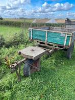 kipwagen. landbouwkar, Ophalen, Transport
