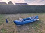 Opblaasbare Kajak + Pomp, Watersport en Boten, Kajaks, Ophalen, Opblaasbaar, Gebruikt, 2-persoons