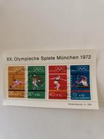 Bundespost velletje olympische spelen München 1972, Verzenden