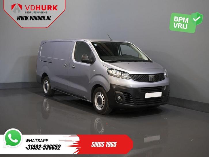Fiat Scudo 2.0 MJ 145 pk L3 BPM VRIJ! Adapt.Cruise/ Climate/, Auto's, Bestelwagens en Lichte vracht, Bedrijf, ABS, Adaptive Cruise Control