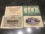Allemagne 4 billets différents, Enlèvement ou Envoi, Allemagne