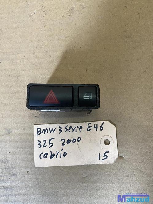 BMW 3 SERIE E46 Alarm licht / deur vergrendeling schakelaar, Auto-onderdelen, Dashboard en Schakelaars, BMW, Gebruikt