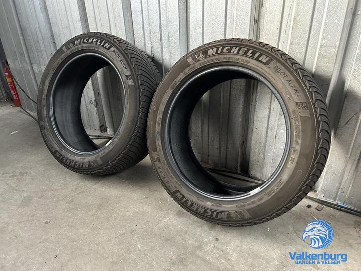6mm! Winterbanden 225/55R18 Michelin Alpin 5, Auto-onderdelen, Banden en Velgen, Band(en), Winterbanden, 18 inch, 225 mm, Personenwagen