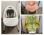 Lot de trois chaise pour bébé., Enlèvement, Utilisé, Avec ceinture(s)