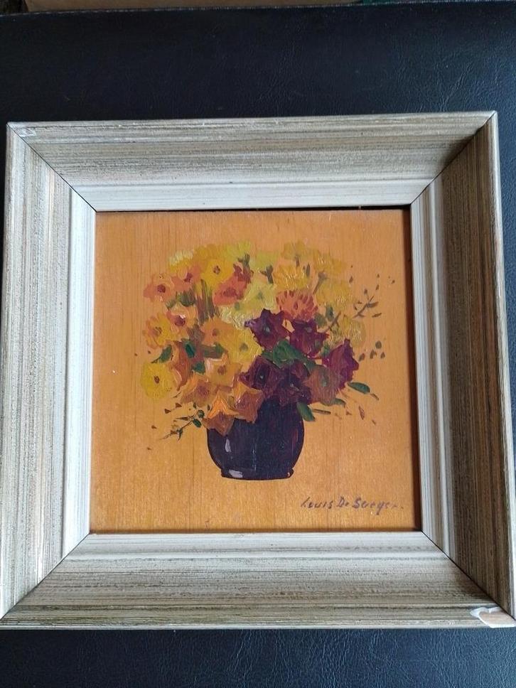 Louis de Saeger  1908 - 1988   Bloemstilleven, Antiek en Kunst, Kunst | Schilderijen | Klassiek, Verzenden