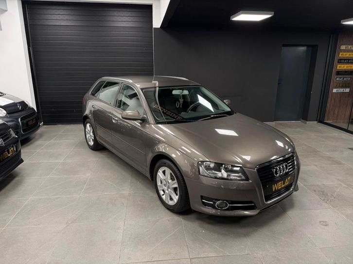 AUDI A3 1.2 LITER TURBO BENZINE/2011/TOP STAAT, Autos, Audi, Entreprise, Achat, A3, Bluetooth, Essence, Euro 5, Brun, Noir, Enlèvement