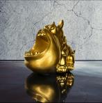 Sitting Bullgold • French Bulldog Statue, Zo goed als nieuw