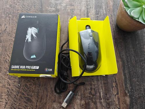 Corsair Sabre RGB Pro wired gaming mouse, Computers en Software, Muizen, Nieuw, Muis, Bedraad, Gaming muis, Ophalen of Verzenden