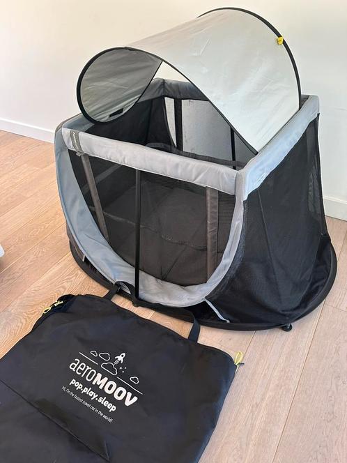 Aeromoov reisbed inclusief zonnescherm en extra hoeslaken, Caravans en Kamperen, Tenten, Zo goed als nieuw, Ophalen