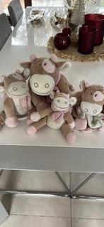 Lot de peluches Noukie’s, Kinderen en Baby's, Speelgoed | Knuffels en Pluche, Ophalen, Zo goed als nieuw, Koe