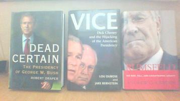 3 boeken over de 'Bush administration' (lot !)