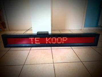 Led reclamebord. Uw boodschap telt. Lees de beschrijving!! beschikbaar voor biedingen
