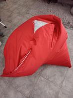 Zitzak rood XL Triangle, Maison & Meubles, Canapés | Repose-pieds & Poufs, Enlèvement, Comme neuf, Autres formes