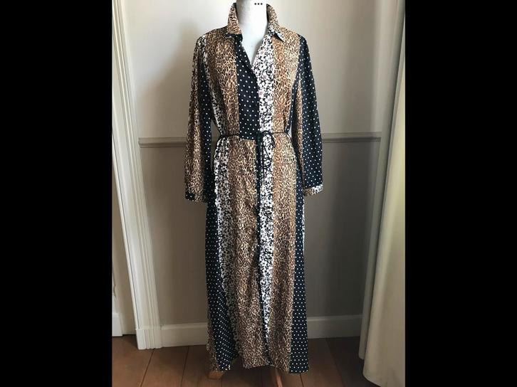 Amélie & Amélie lange jurk hemdjurk dierenprint mt M, Vêtements | Femmes, Robes, Comme neuf, Enlèvement ou Envoi