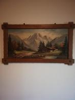 Olieverfschilderij in het landschap, Ophalen of Verzenden