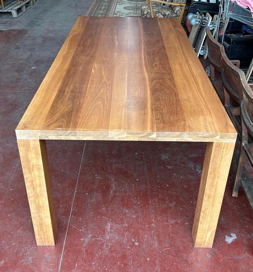 Eettafel 'Pure' , Bert Plantagie, massief kersenhout, Huis en Inrichting, Woonaccessoires | Overige, Gebruikt, Ophalen