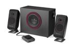 Speakerset met subwoofer, Computers en Software, Pc speakers, Ophalen of Verzenden, Gebruikt