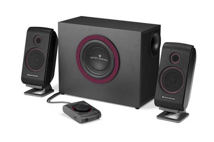 Speakerset met subwoofer, Computers en Software, Pc speakers, Gebruikt, Ophalen of Verzenden
