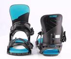 S snowboard bindingen SALOMON UNITE, black/blue, Sport en Fitness, Snowboarden, Verzenden, Gebruikt, Bindingen