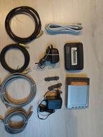 2x Ethernet switch met kabels, Enlèvement ou Envoi