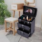 Rollende Make-Up Trolley