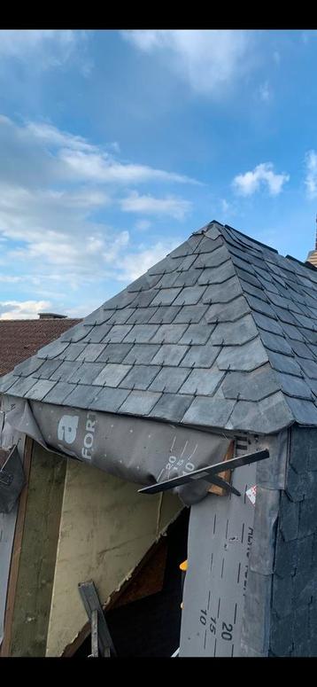 Oude natuurleien 18cm 27cm, Doe-het-zelf en Bouw, Ophalen, Zo goed als nieuw