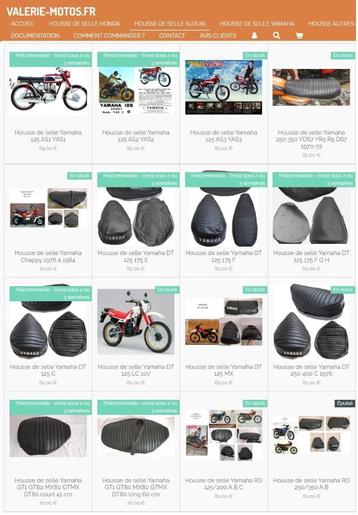 Housse de selle neuve adaptable pour Yamaha, Envoi, Neuf