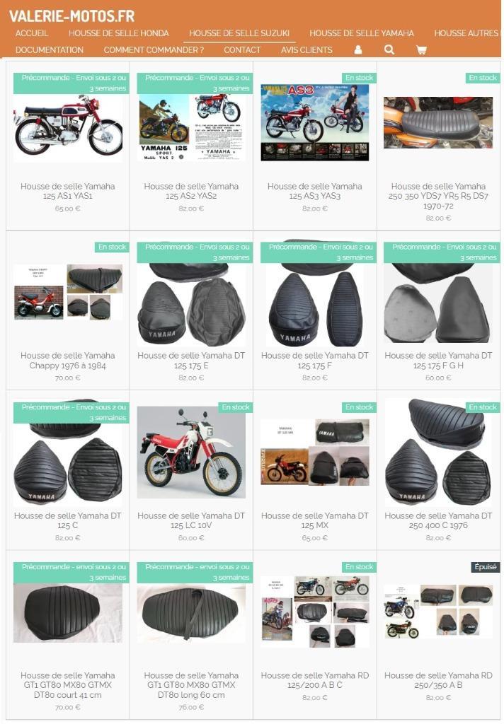 Nieuwe aanpasbare stoelhoes voor Yamaha, Motoren, Onderdelen | Yamaha, Nieuw, Verzenden