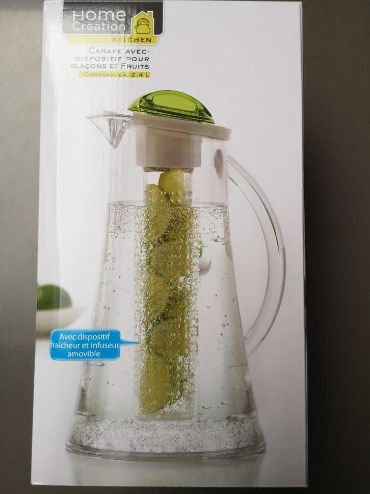 Karaf met infuser, Huis en Inrichting, Keuken | Keukenelementen, Nieuw, Overige kleuren, Ophalen