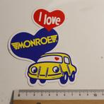 sticker I love Monroe, Enlèvement ou Envoi, Neuf