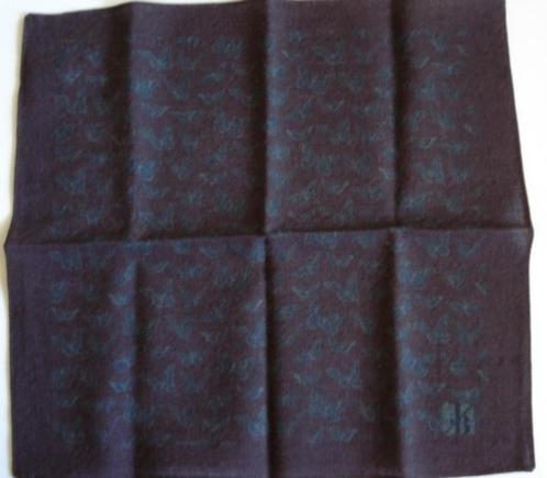 Jacques Britt pochet vlinders pocket square butterfly, Kleding | Heren, Stropdassen, Nieuw, Met patroon, Blauw, Verzenden